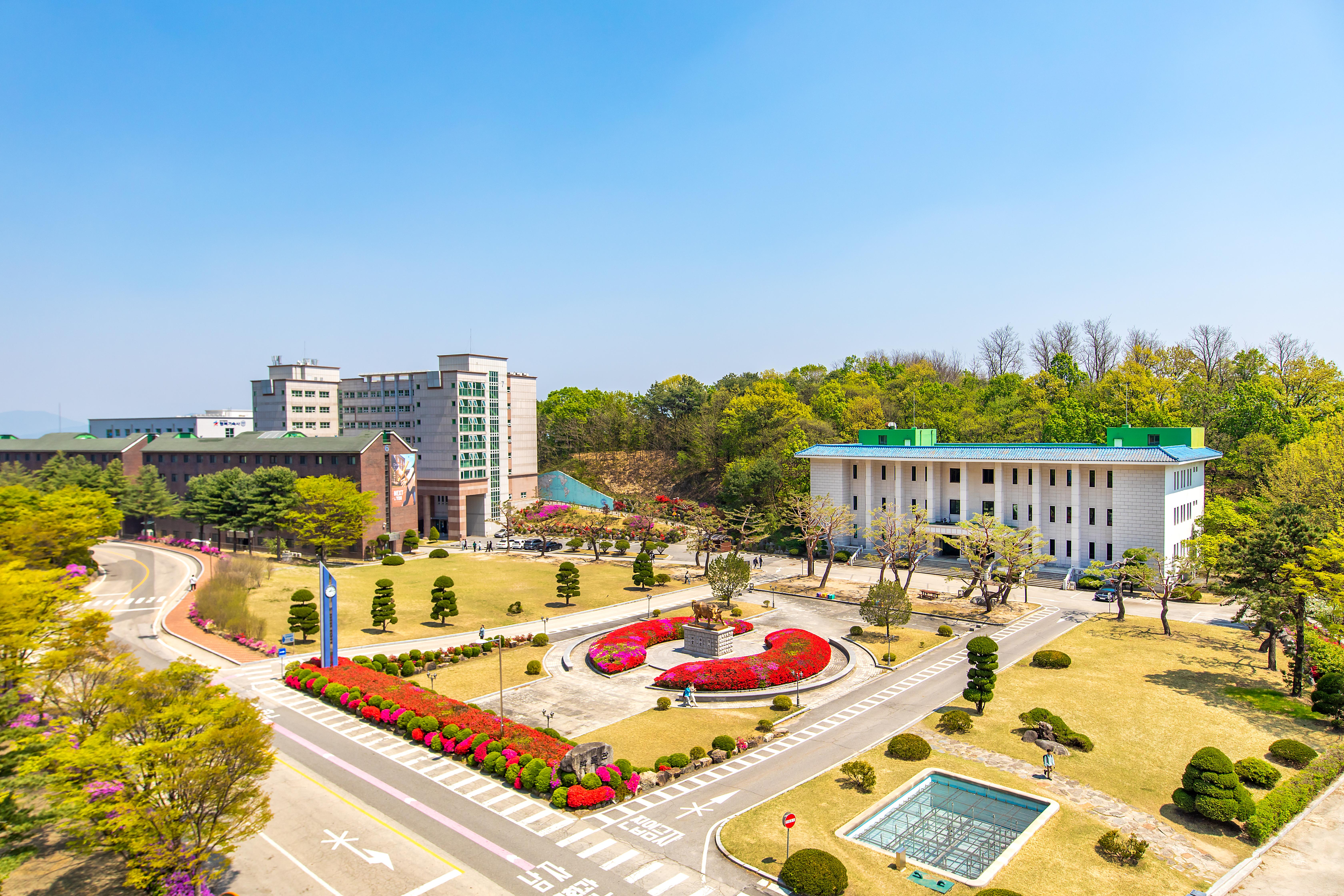 대진대학교 봄 전경 대표이미지