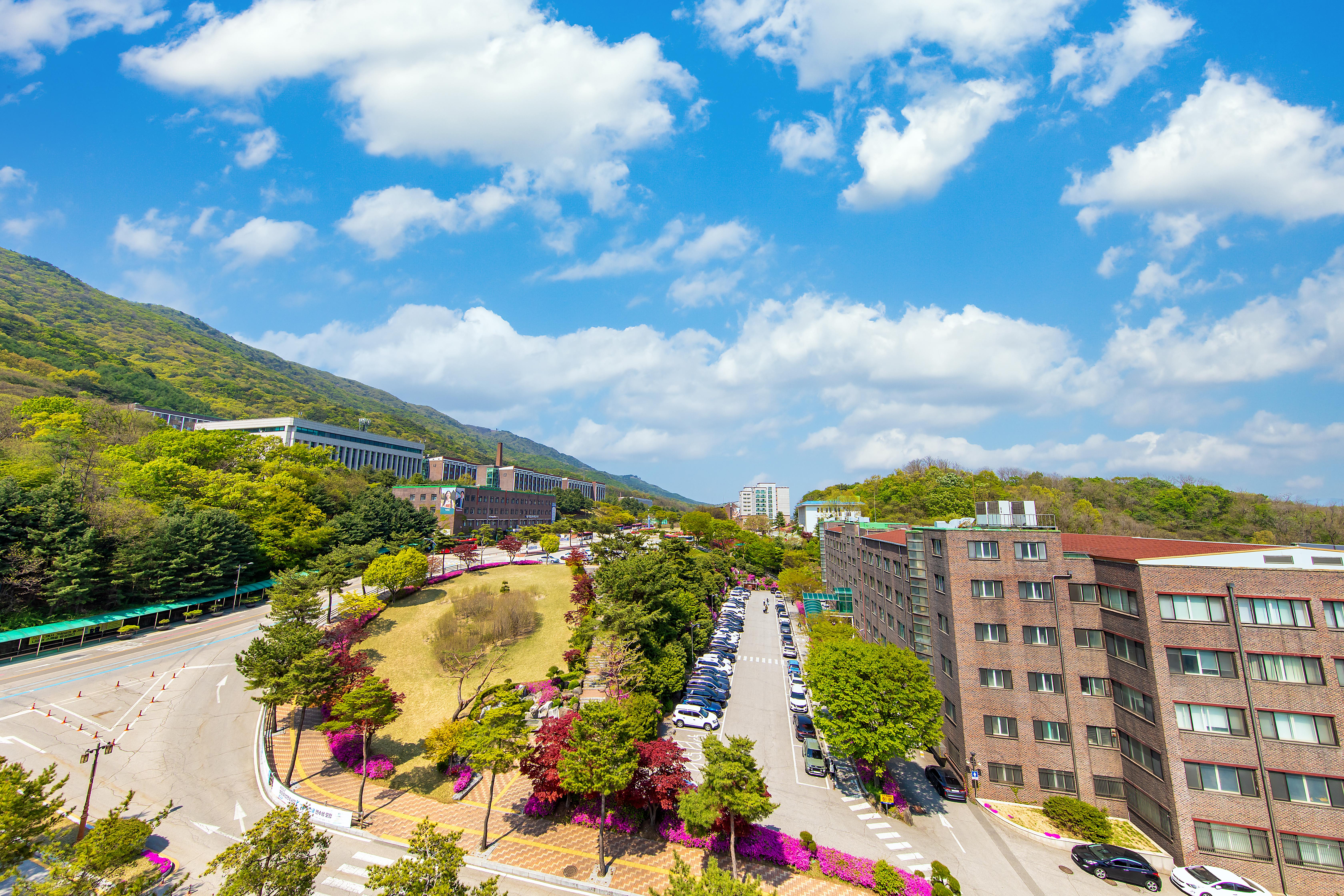 대진대학교 봄 전경 대표이미지